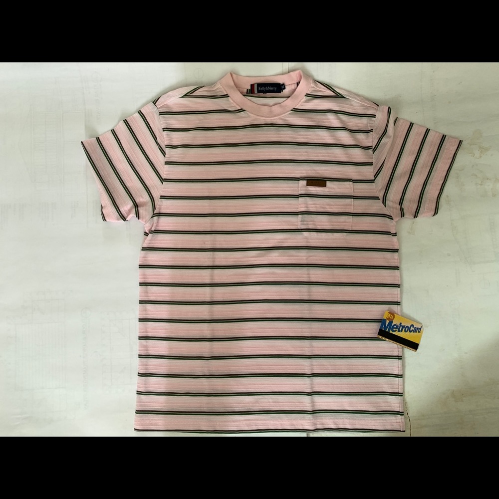 Kelly & Merry Pink Striped Shirt